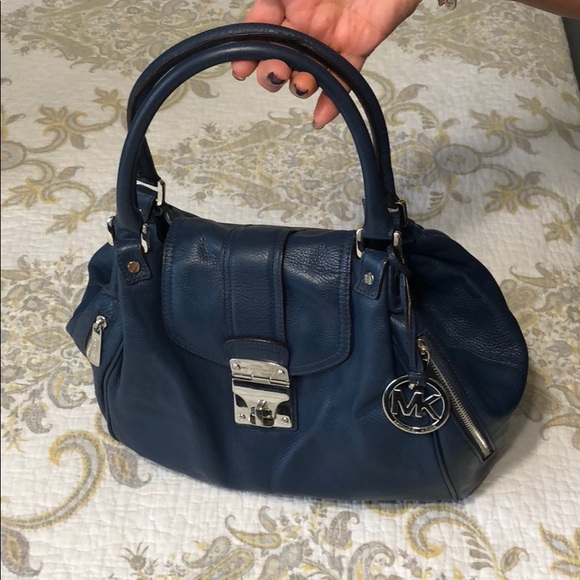 Michael Kors Handbags - Michael Kors Blue Bag